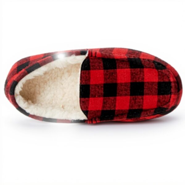 Mocassino Pantofola Uomo Amazon Essentials Nero Rosso