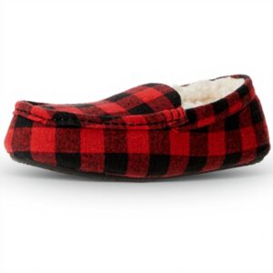 Mocassino Pantofola Uomo Amazon Essentials Nero Rosso