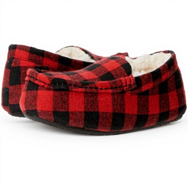 Mocassino Pantofola Uomo Amazon Essentials Nero Rosso