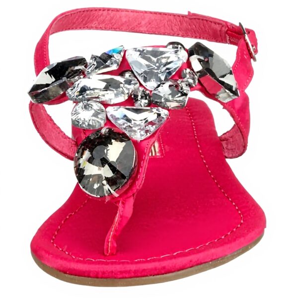 Buffalo Sandali Donna Tela Fibbia Pink Fuschia18