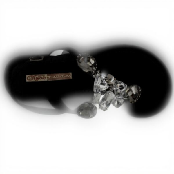 Buffalo Sandali Donna Tela Fibbia Comodo Nero Rosa