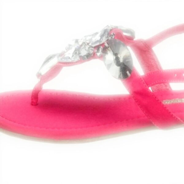 Buffalo Sandali Donna Tela Fibbia Pink Fuschia18