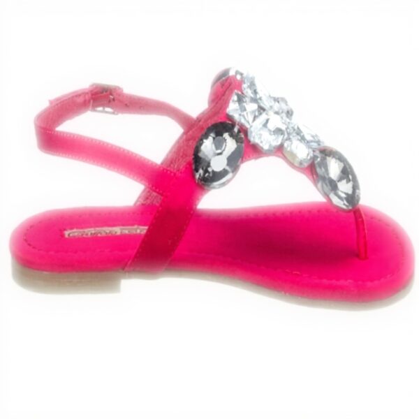 Buffalo Sandali Donna Tela Fibbia Pink Fuschia18