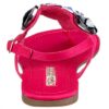 Buffalo Sandali Donna Tela Fibbia Pink Fuschia18
