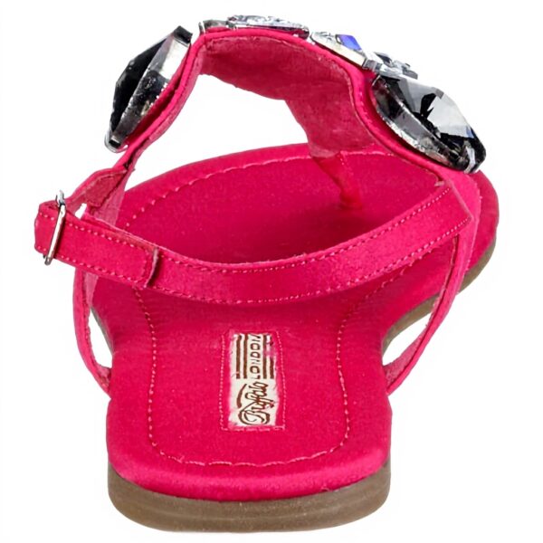 Buffalo Sandali Donna Tela Fibbia Pink Fuschia18