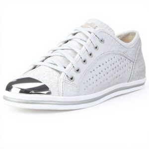 Buffalo Sneaker Donna Canvas Argento Grigio Sportive Casual