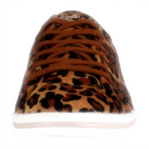 Sneaker Buffalo Leopard Velvet Donna Marrone 38 EU 110485