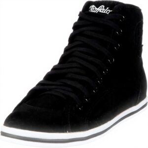 Buffalo Sneaker Donna Micro Suede Nero Marrone Scarpe