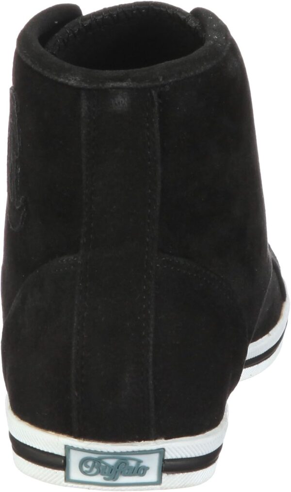 Buffalo Sneaker Donna Micro Suede Nero Marrone Scarpe-2
