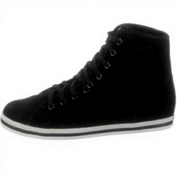 Buffalo Sneaker Donna Micro Suede Nero Marrone Scarpe