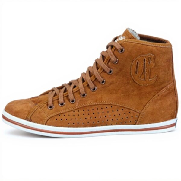 Buffalo Sneaker Donna Micro Suede Marrone Scarpe Sportive