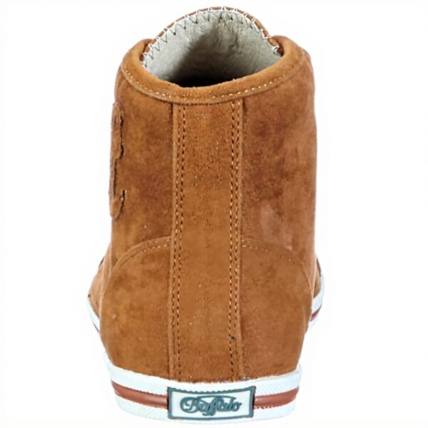 Buffalo Sneaker Donna Micro Suede Marrone Scarpe Sportive