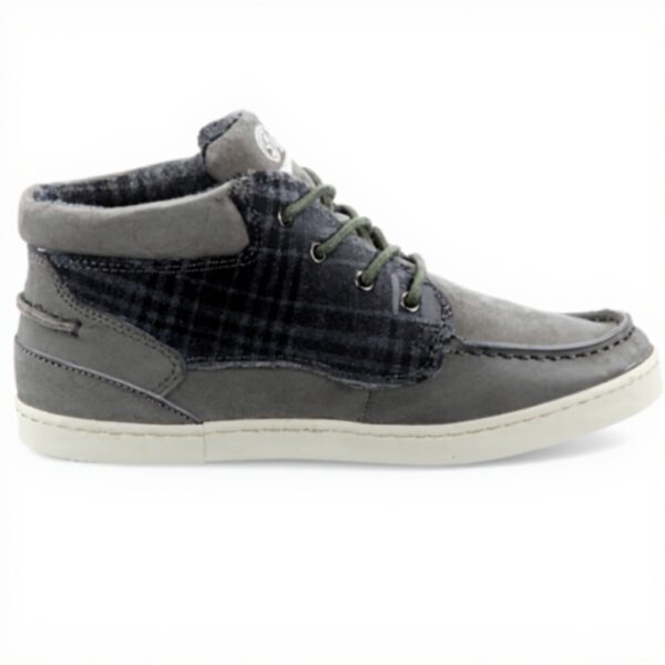 Scarpe Sportive Buffalo Crazy Horse Pelle Grigio Donna