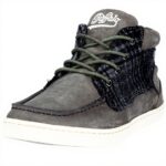 Scarpe Sportive Buffalo Crazy Horse Pelle Grigio Donna