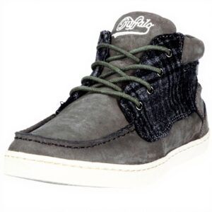 Scarpe Sportive Buffalo Crazy Horse Pelle Grigio Donna