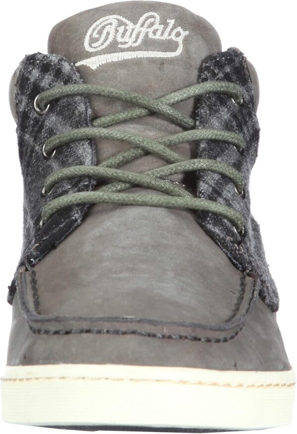 Scarpe Sportive Buffalo Crazy Horse Pelle Grigio Donna-1