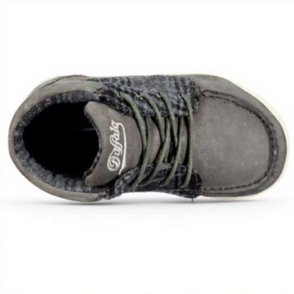 Scarpe Sportive Buffalo Crazy Horse Pelle Grigio Donna