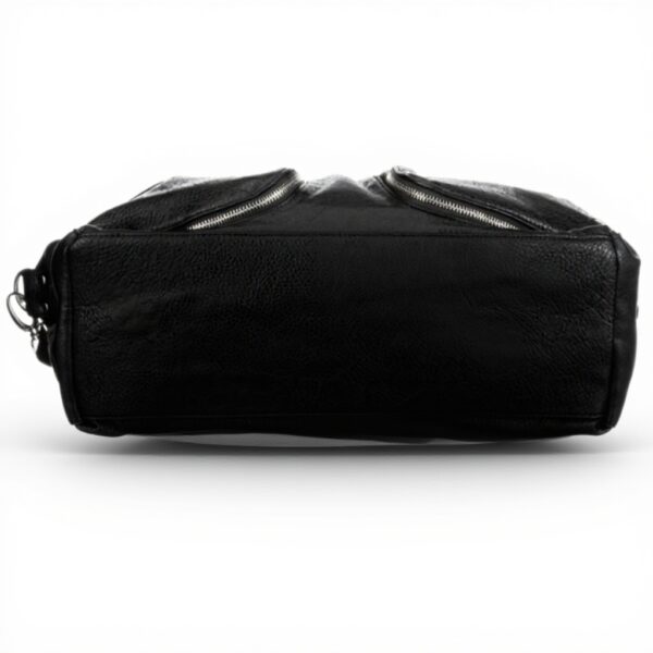 Borsa Donna Buffalo 601455 Nero Poliuretano Zip