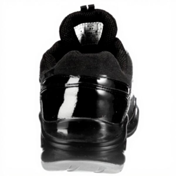 Scarpe Sportive Donna Buffalo PU Nero Sneaker Casual