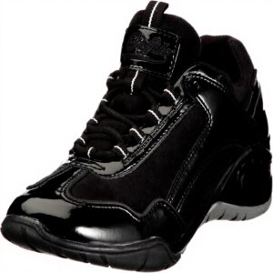 Scarpe Sportive Donna Buffalo PU Nero Sneaker Casual