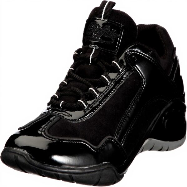 Scarpe Sportive Donna Buffalo PU Nero Sneaker Casual