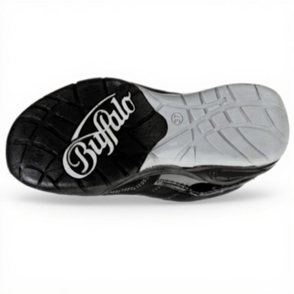 Buffalo Sneaker Donna Nero Sintetico Gomma Scarpe Sportive