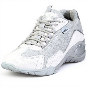 Scarpe Sportive Donna Buffalo Suede Fleece Grigio Sneaker