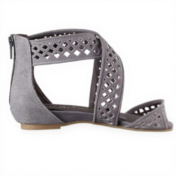 Buffalo Sandali Donna Pelle Arno Grigio Braun Tan60