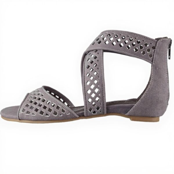 Buffalo Sandali Donna Pelle Arno Grigio Braun Tan60