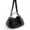 Borsa a spalla Buffalo donna poliuretano nero modello 111245