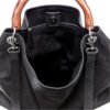 Borsa a spalla Buffalo donna poliuretano nero modello 111245