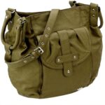 Buffalo Borsa a Tracolla Donna Verde Sintetico Spalla