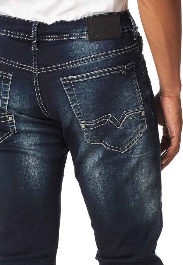 Buffalo David Bitton Jeans Uomo Max Skinny Denim Indaco-1