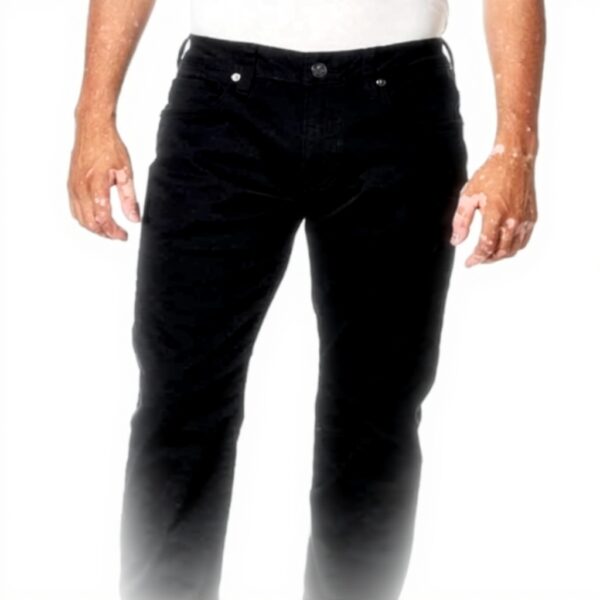 Buffalo David Bitton Jeans Uomo Slim Fit Nero Autentico