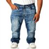 Buffalo David Bitton Jeans Dritti Rilassati Uomo Tessuto