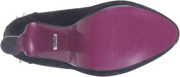 Decolleté Buffalo Donna Tacco Alto Sintetico Nero-3