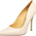 Decollete Donna Buffalo Pelle Rosa Tacco 11 cm-0