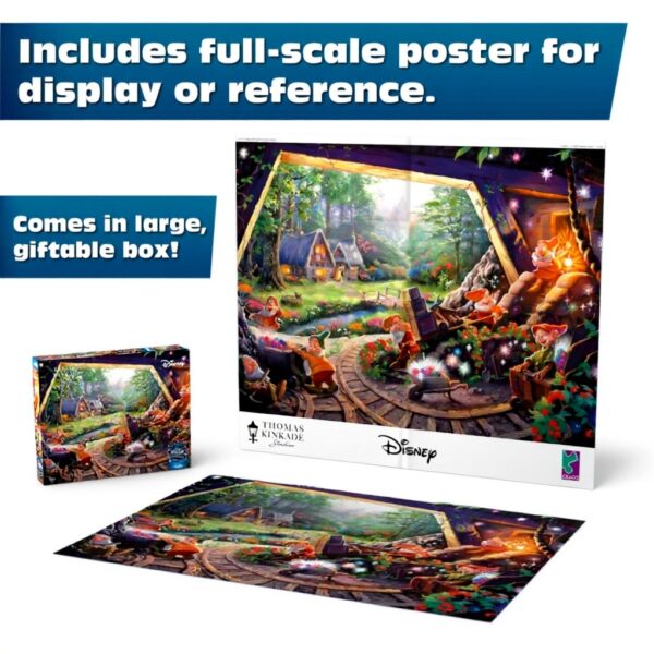 Puzzle Disney Thomas Kinkade Biancaneve 1000 pezzi Buffalo