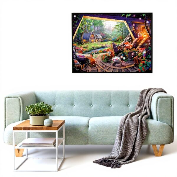 Puzzle Disney Thomas Kinkade Biancaneve 1000 pezzi Buffalo
