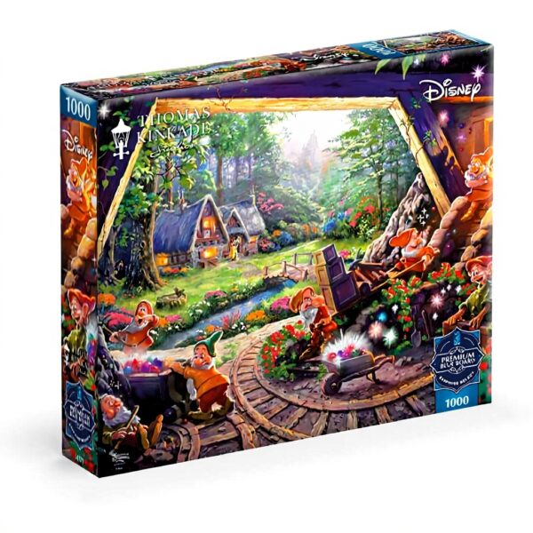 Puzzle Disney Thomas Kinkade Biancaneve 1000 pezzi Buffalo