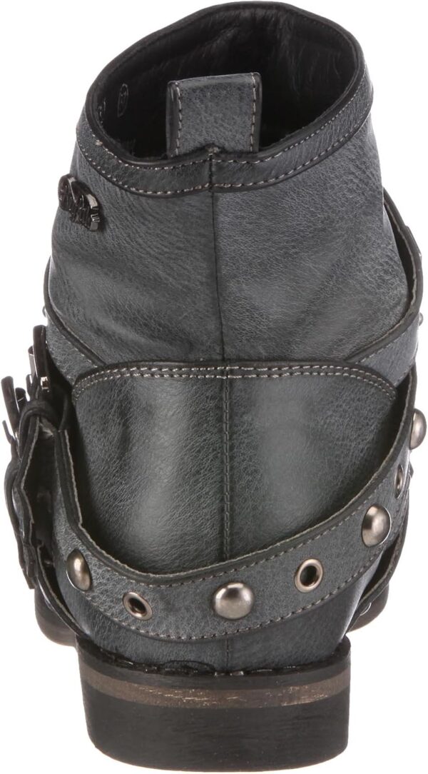 Stivali Donna Buffalo Nero Poliuretano Comodo Casual-2