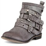 Stivali Donna Buffalo Girl 111502 Braun Brown Poliuretano