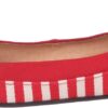 Ballerine Donna Buffalo Girl Rosso Tessuto Intrecciato Pelle-6