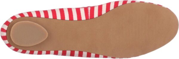 Ballerine Donna Buffalo Girl Rosso Tessuto Intrecciato Pelle-3