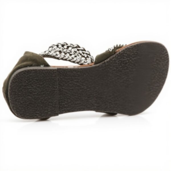 Sandali donna Buffalo Girl 219910 XQLP Marrone tessuto