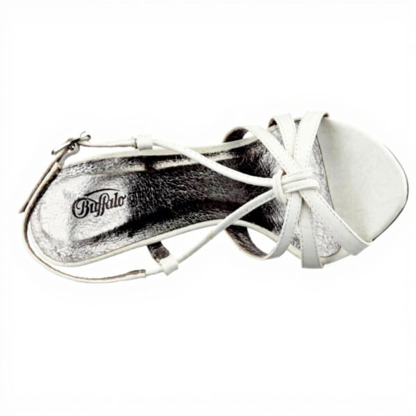 Sandali da Donna Buffalo JN 030033 Bianco Tacco Cono