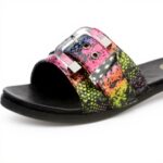 Sandali Bassi Donna Buffalo Josie Rosa Multi Rosa Sintetico