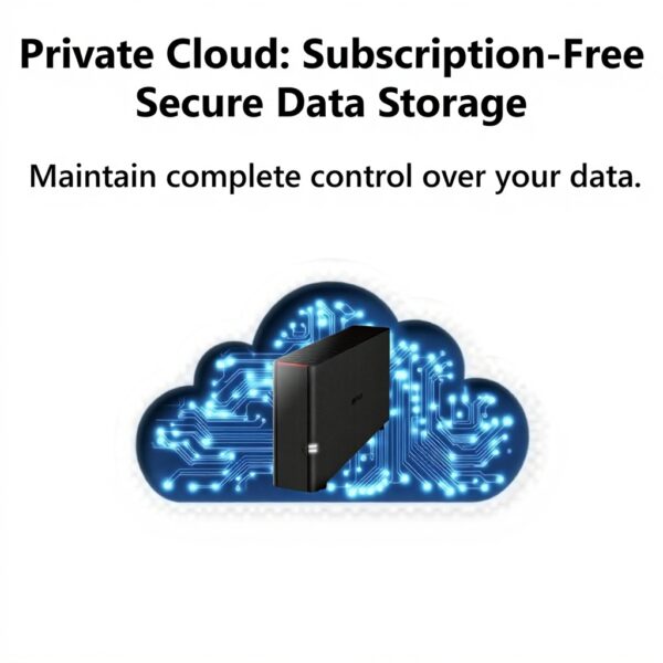 Buffalo LinkStation 210 2TB NAS Storage Backup Cloud