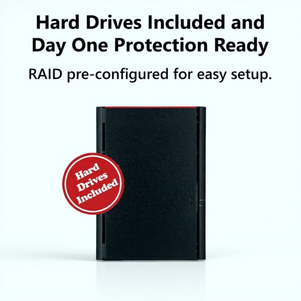 BUFFALO LinkStation 220 4TB NAS archiviazione cloud backup