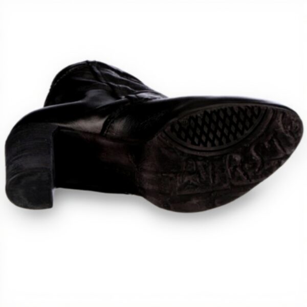 Sandali donna Buffalo London tacco stiletto blu petroleo